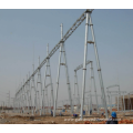 132KV substation structure steel pole